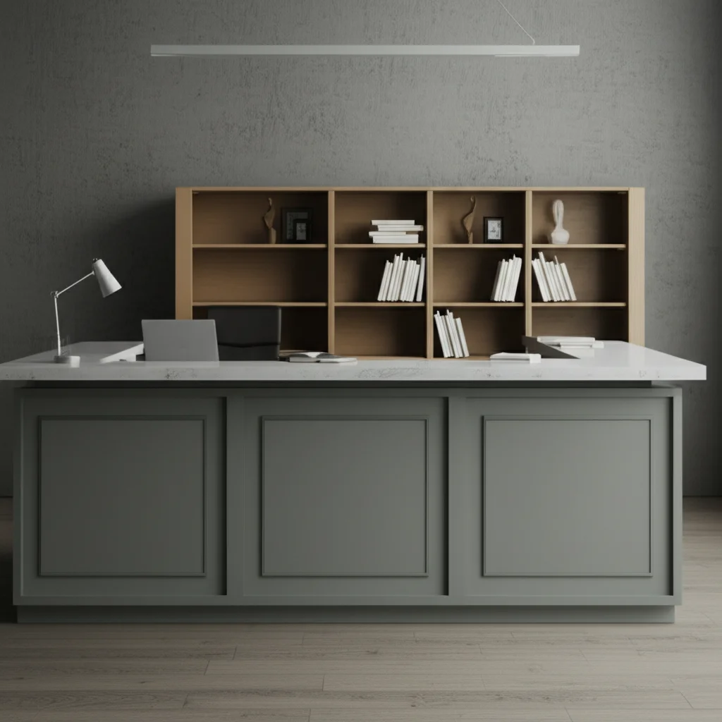 How To Build A Reception Desk
