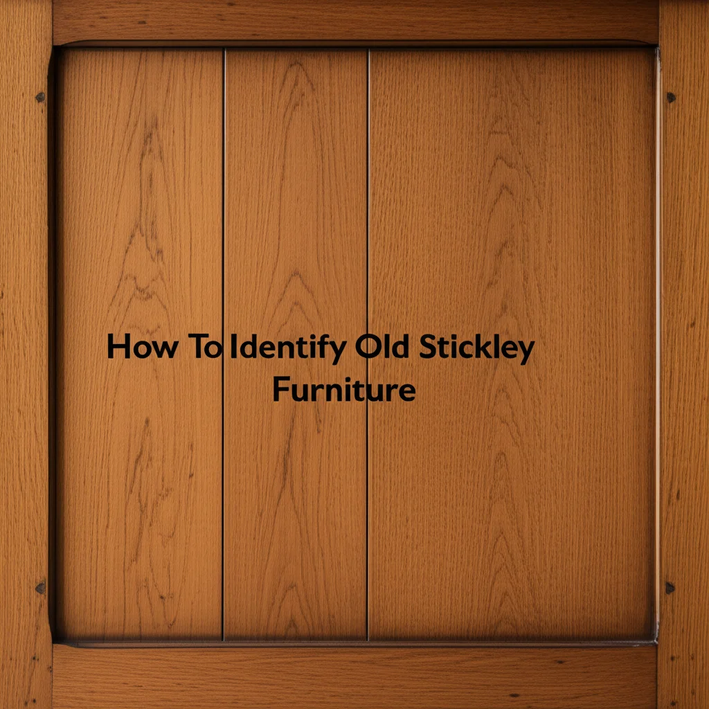 How To Identify Old Stickley Furniture