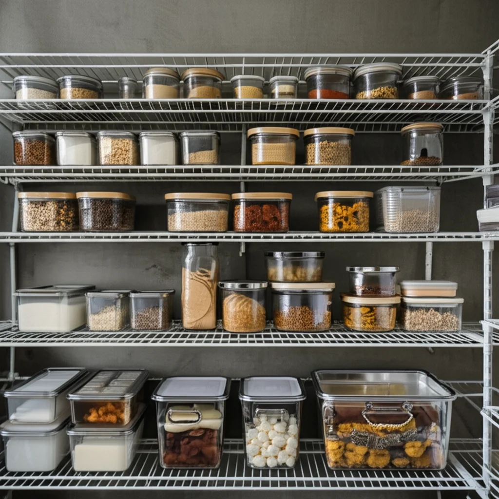 How To Organize Wire Pantry Shelves