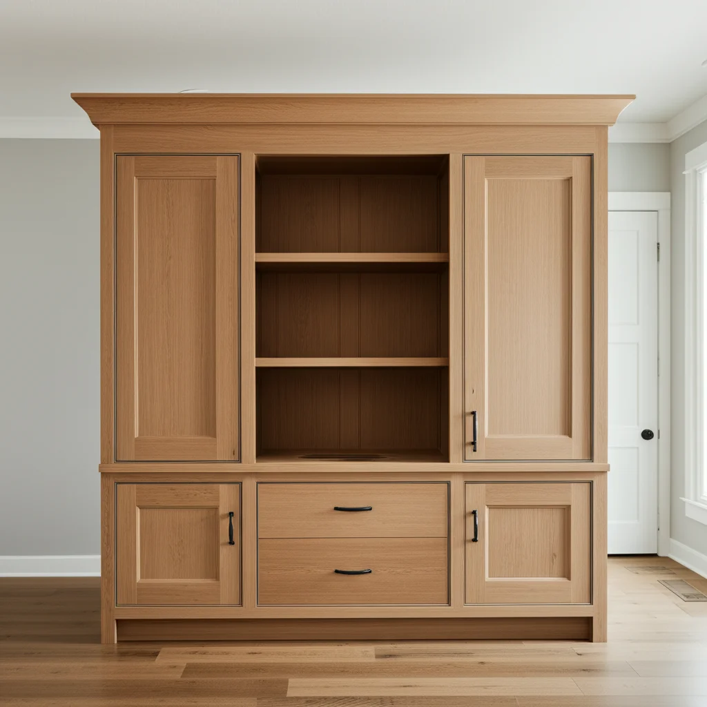 How To Make An Arched Cabinet