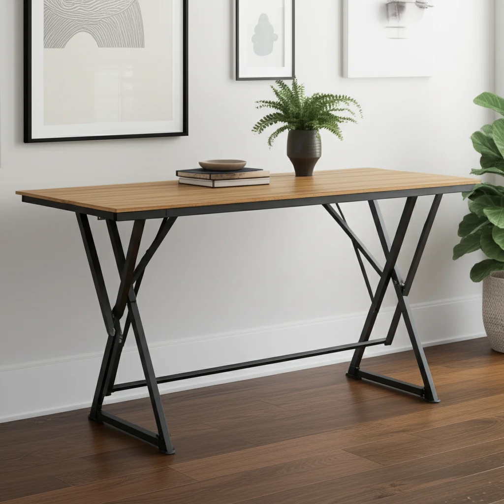 How To Close A Foldable Table