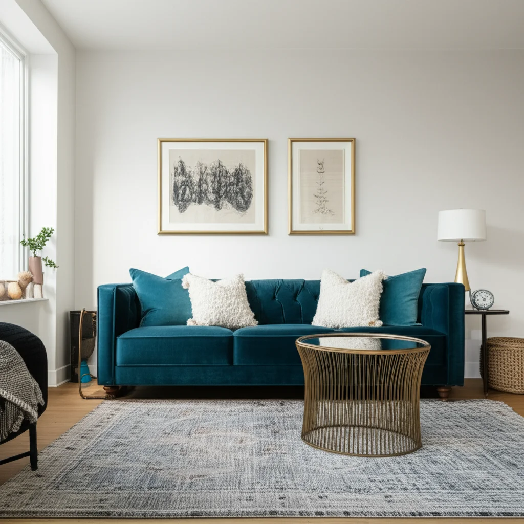How To Match Rug With Sofa