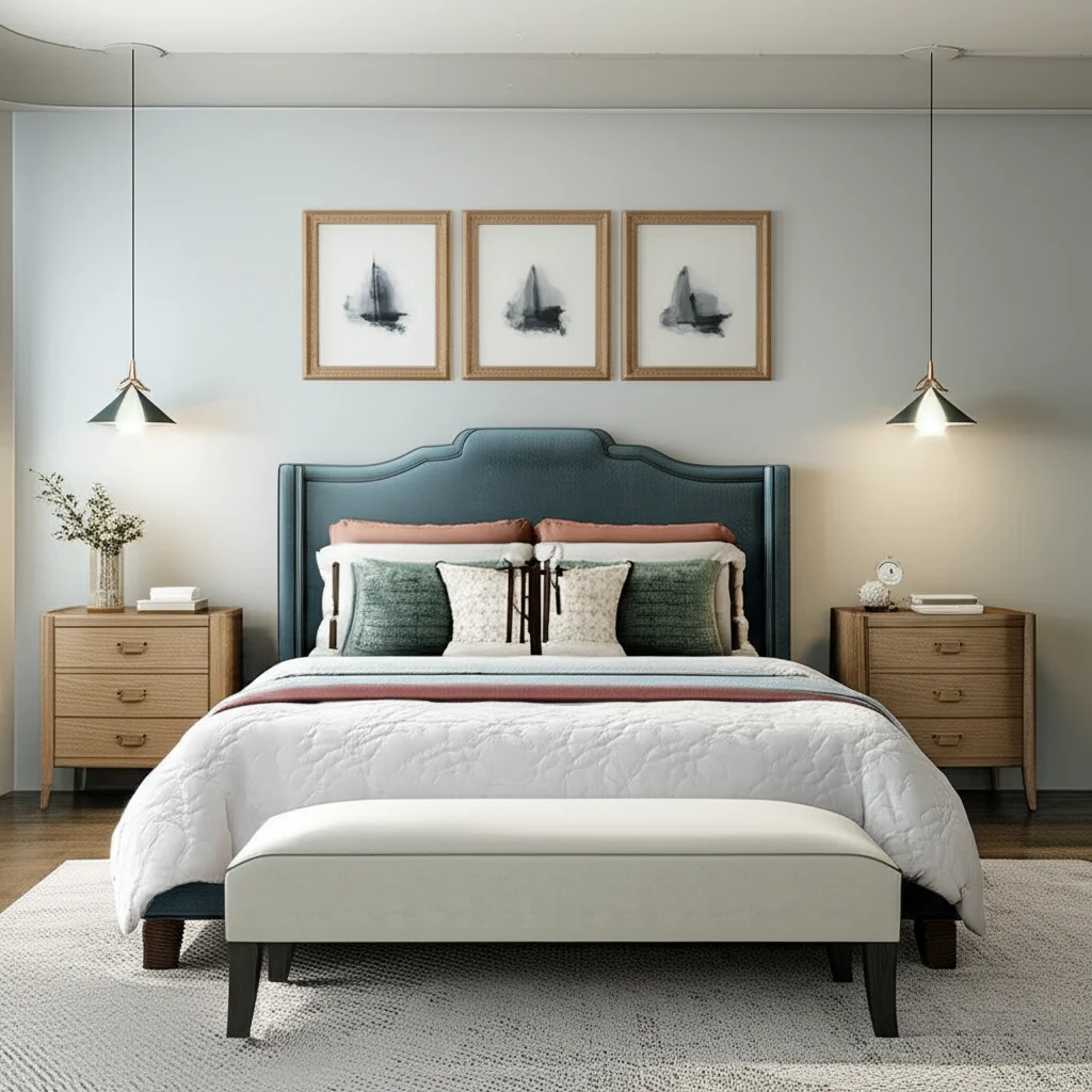 How To Pair Nightstands With Bed