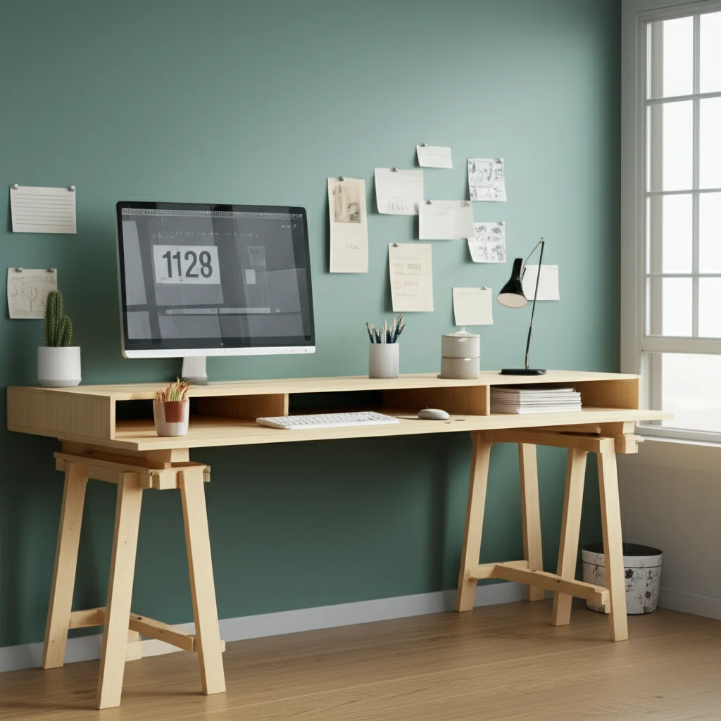 How To Support A Floating Desk