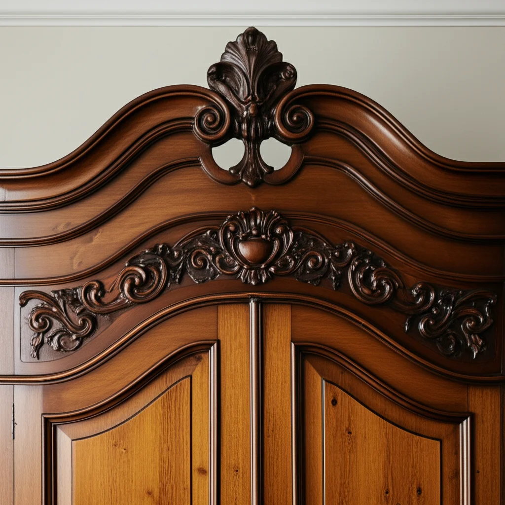 How To Decorate Top Of Armoire