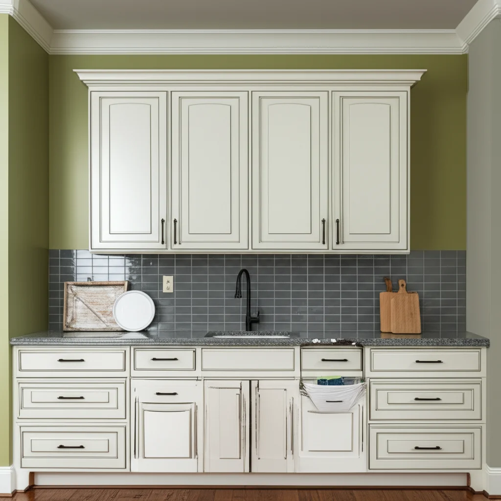 How To Paint Melamine Cabinets