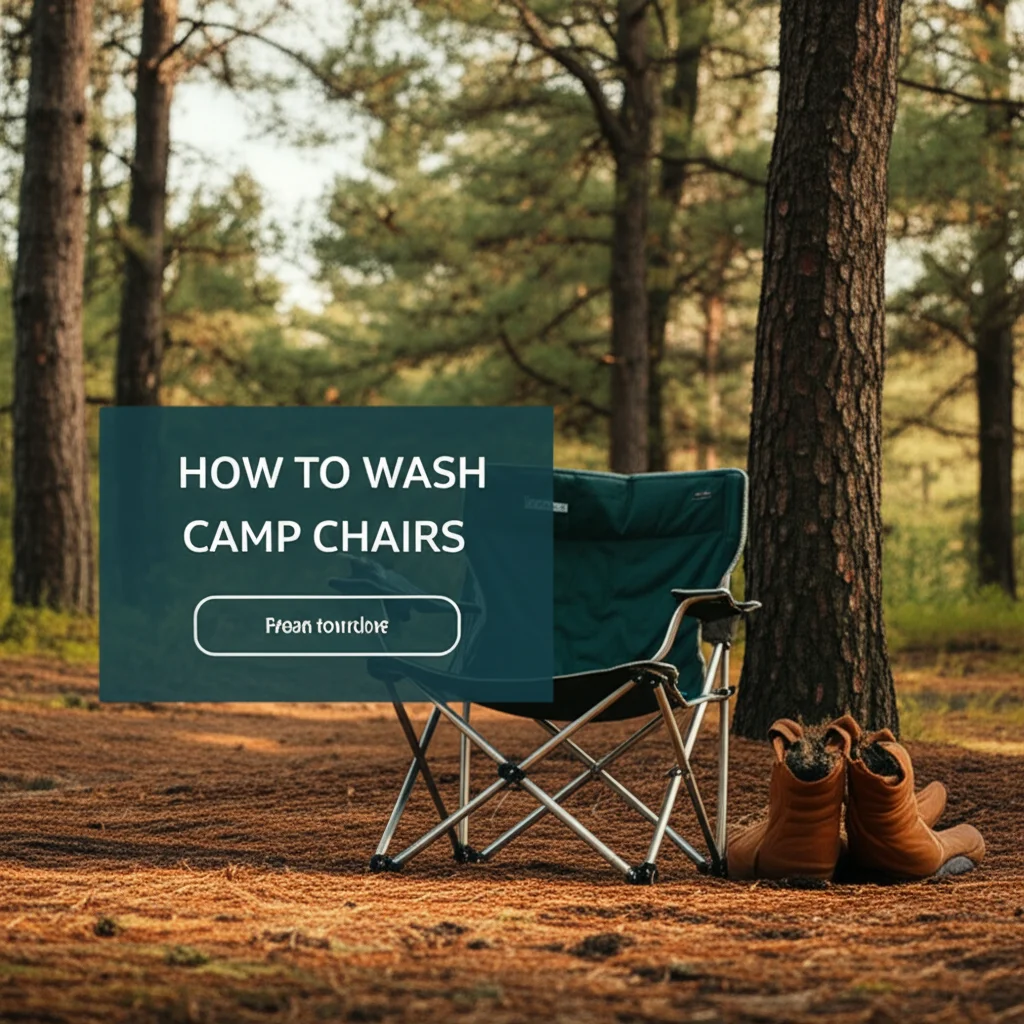 How To Wash Camp Chairs