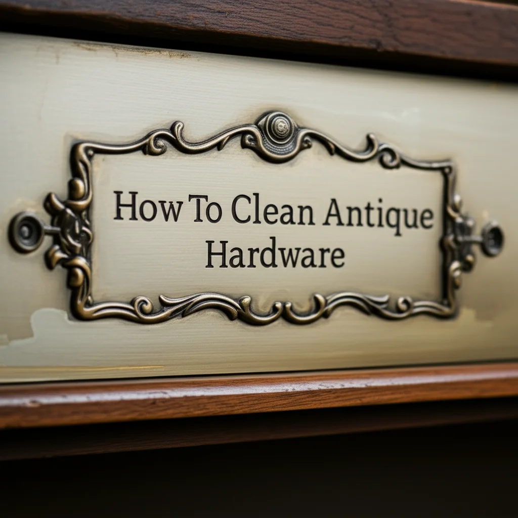 How To Clean Antique Hardware