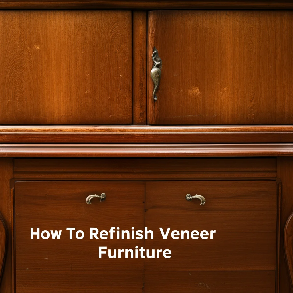 How To Refinish Veneer Furniture