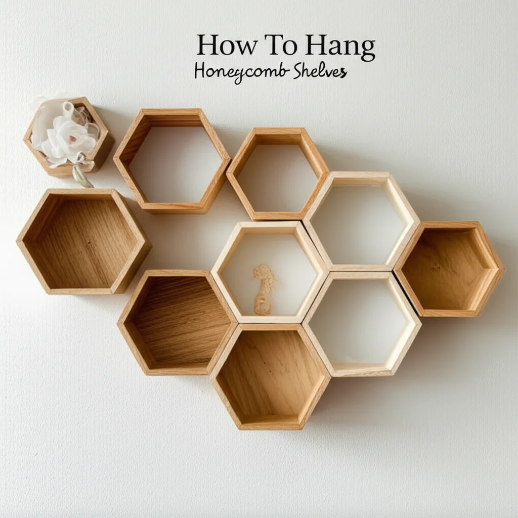 How To Hang Honeycomb Shelves