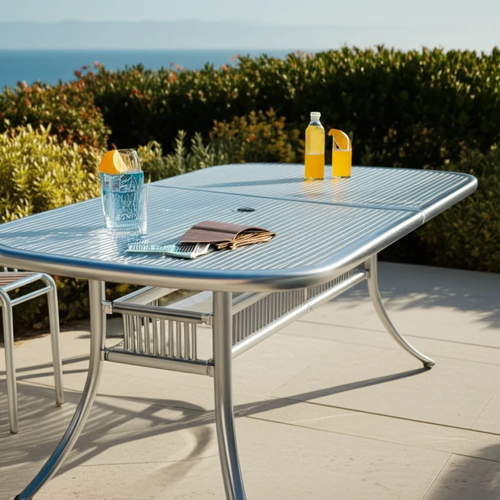 How To Clean Aluminum Table