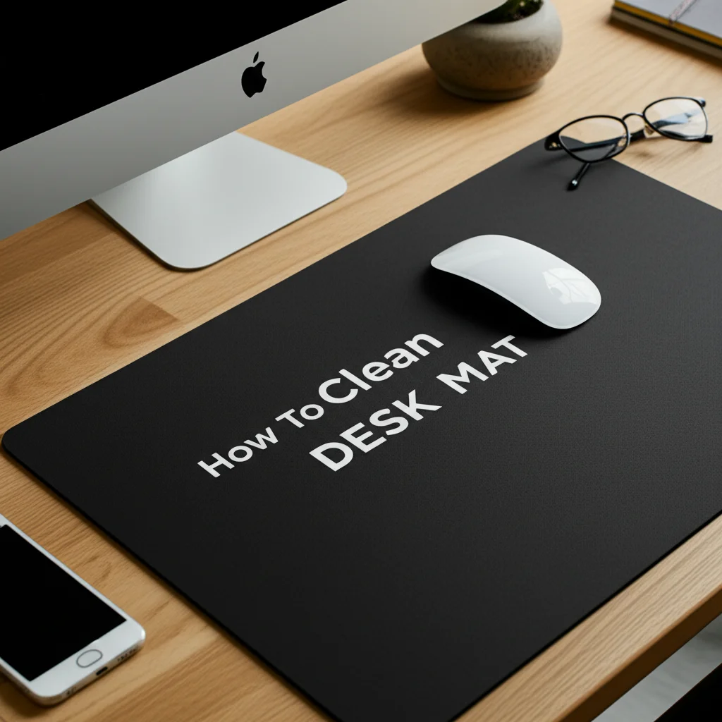 How To Clean Desk Mat