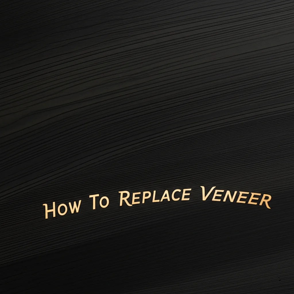 How To Replace Veneer