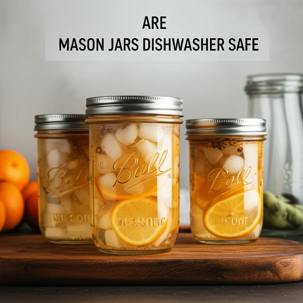 Are Mason Jars Dishwasher Safe