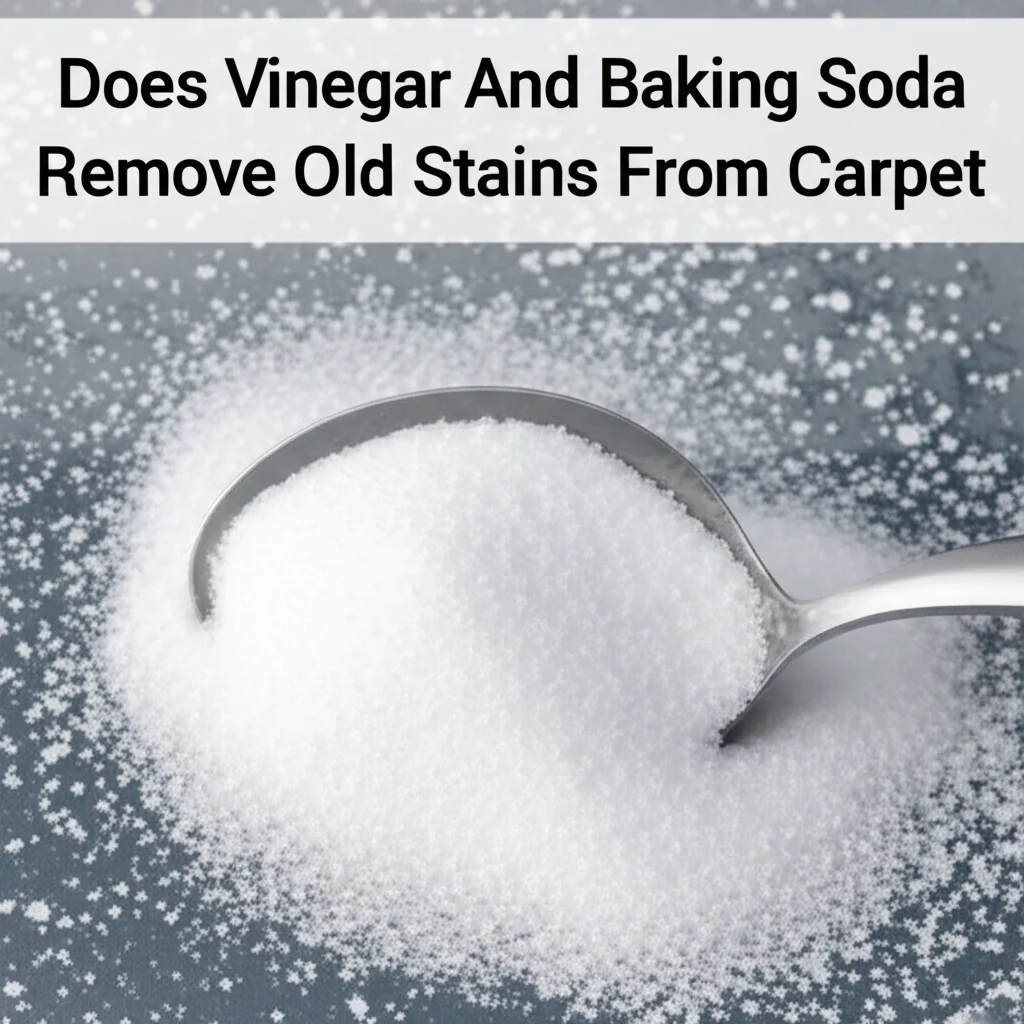 Does Vinegar And Baking Soda Remove Old Stains From Carpet