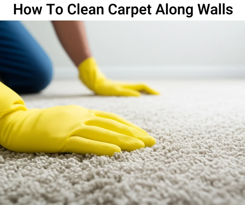 How To Clean Carpet Along Walls