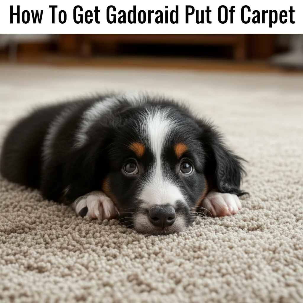 How To Get Gadoraid Put Of Carpet