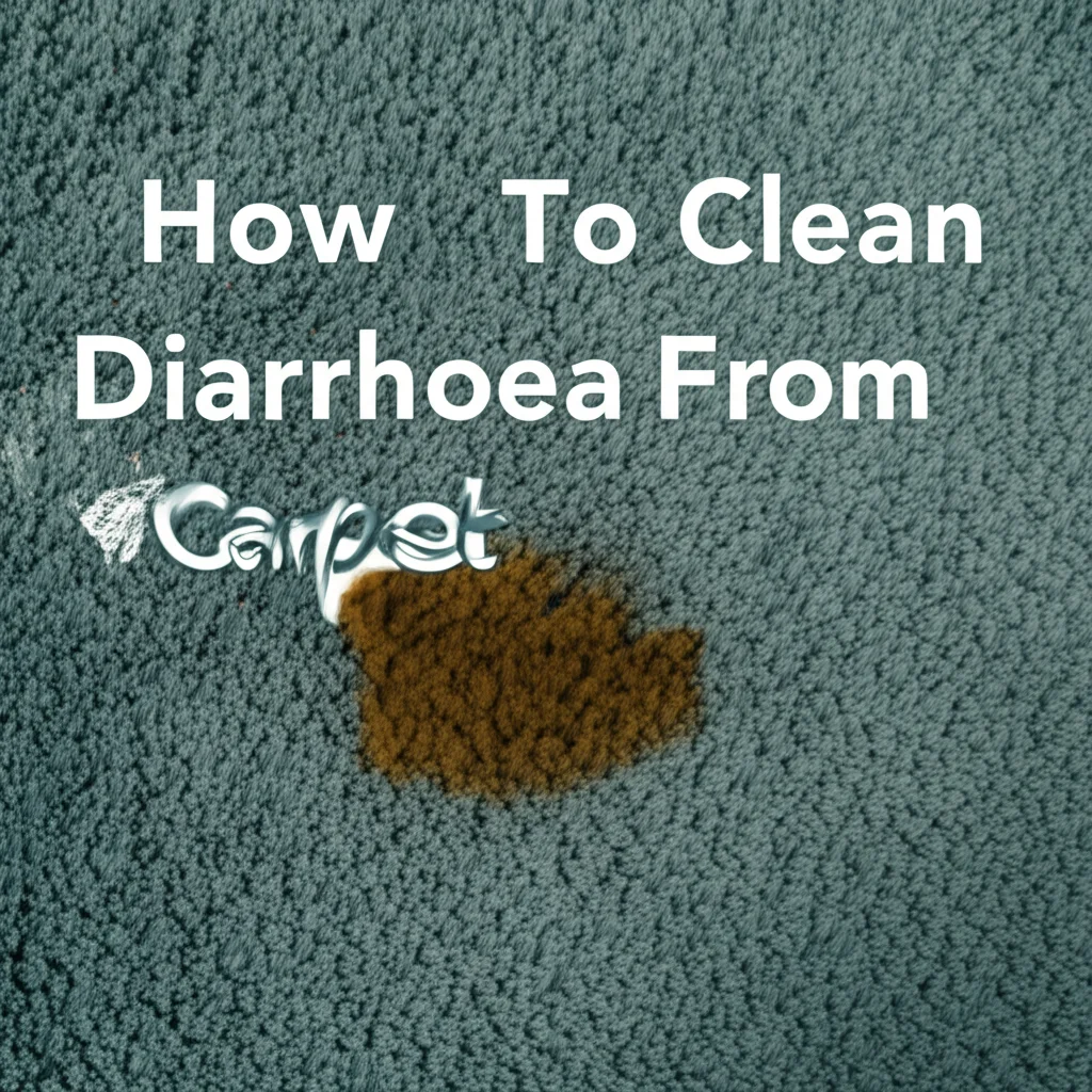 How To Clean Diarrhoea From Carpet