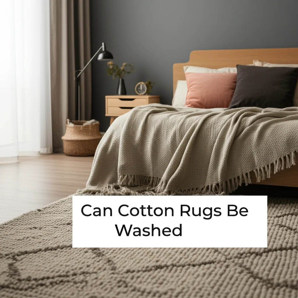 Can Cotton Rugs Be Washed