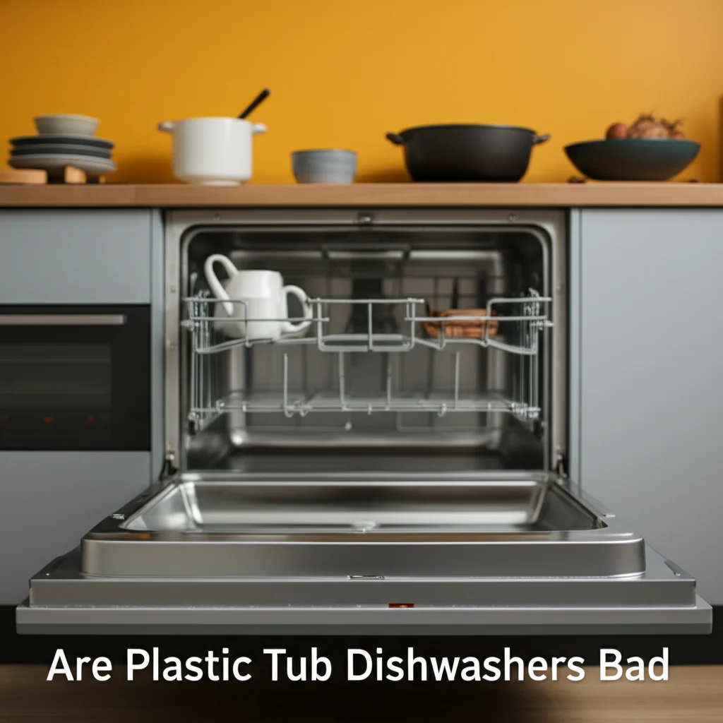 Are Plastic Tub Dishwashers Bad