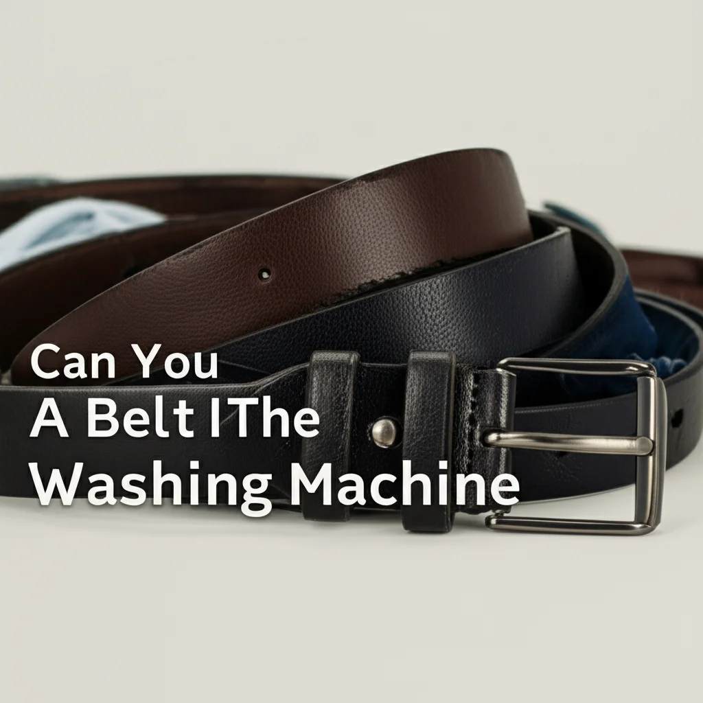 Can You Wash A Belt In The Washing Machine