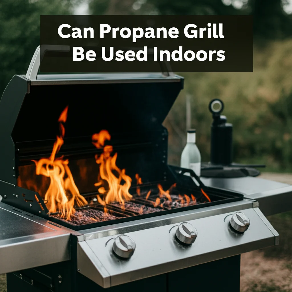 Can Propane Grill Be Used Indoors