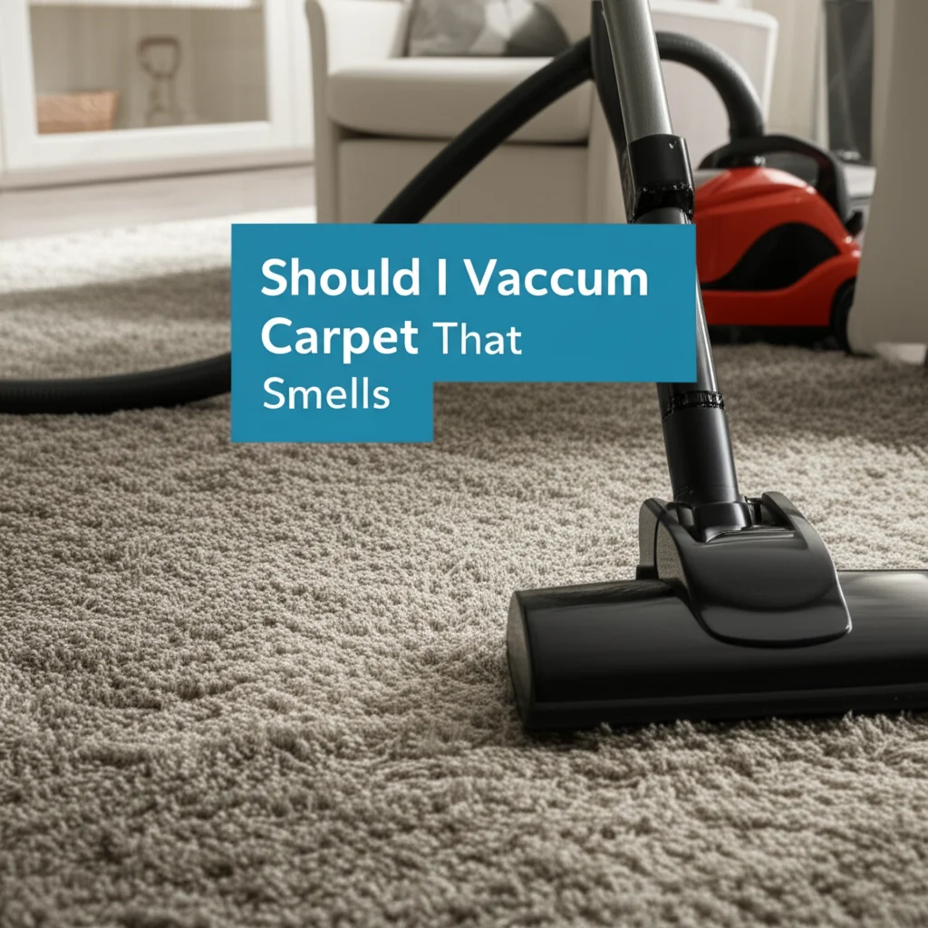 Should I Vaccum Carpet That Smells