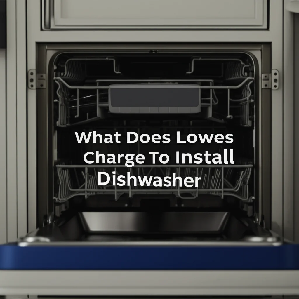 Learn what Lowe's charges to install a dishwasher, including base fees, extra costs, and what their service includes. Get clear pricing information here.