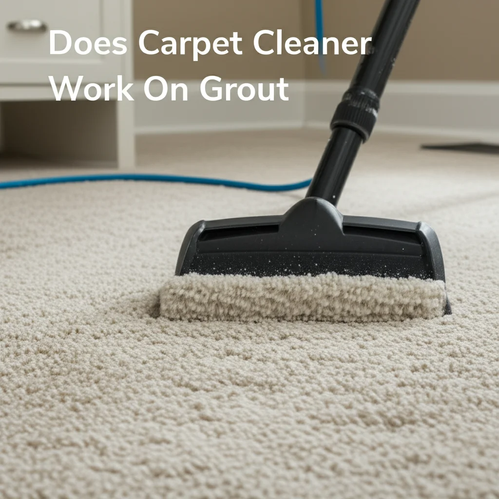 Does Carpet Cleaner Work On Grout