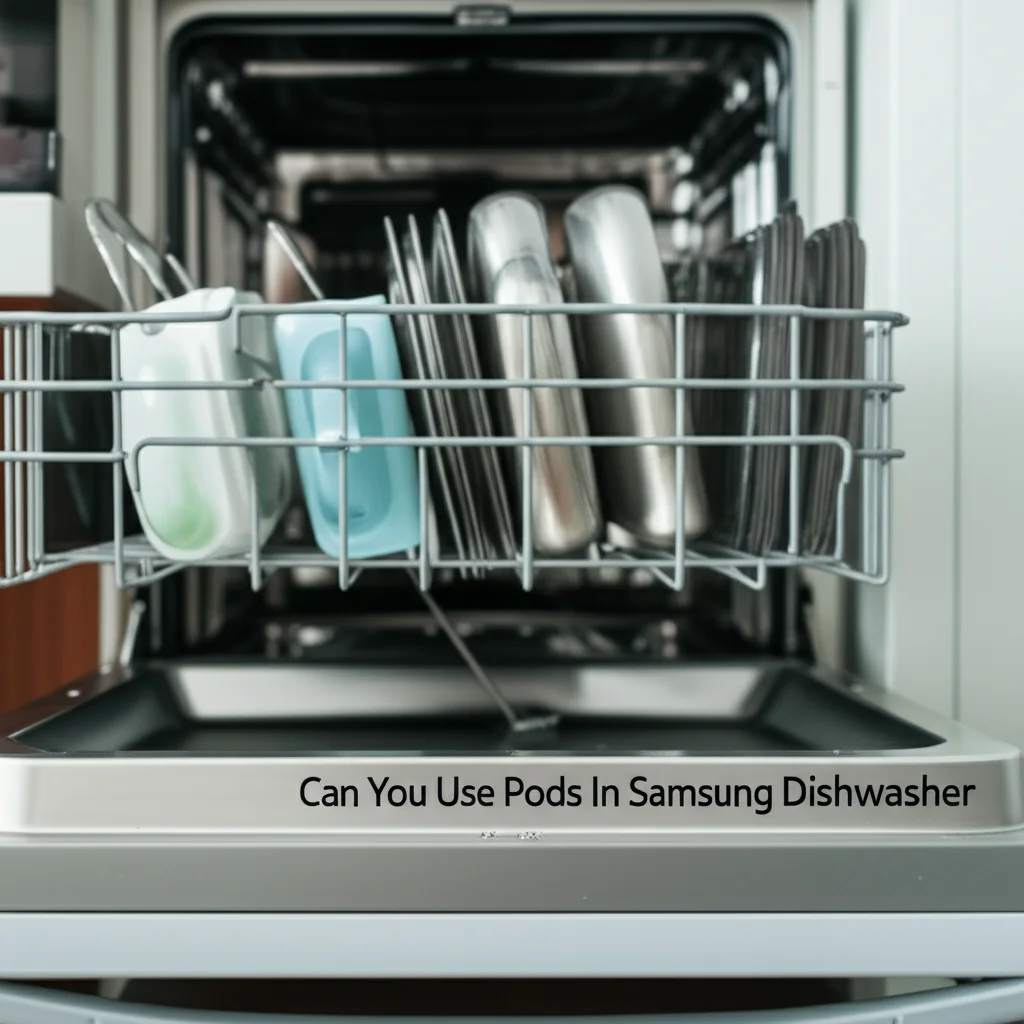 Can You Use Pods In Samsung Dishwasher