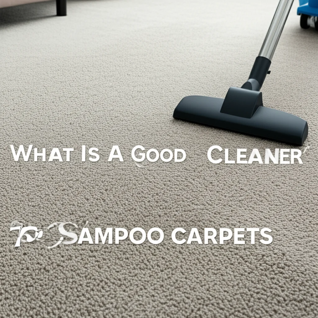 What Is A Good Cleaner To Sampoo Carpets