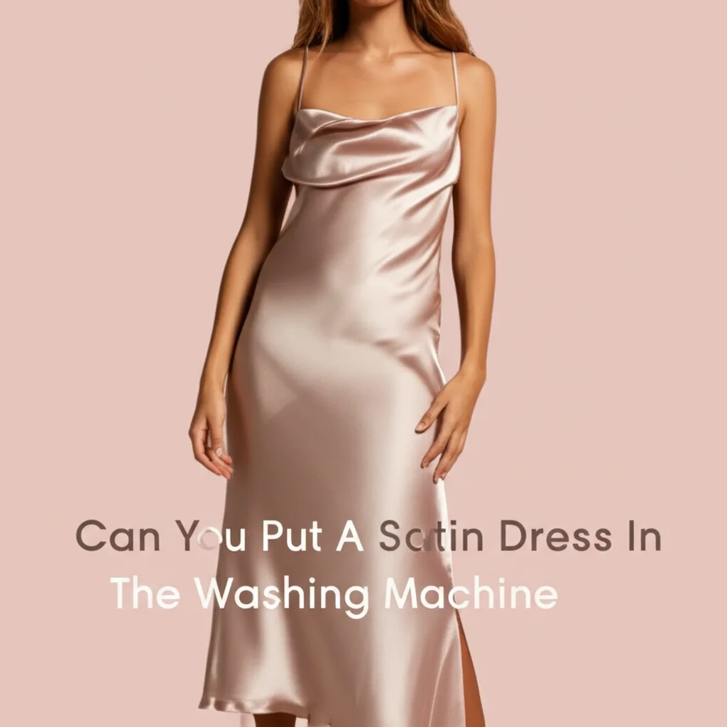 Can You Put A Satin Dress In The Washing Machine