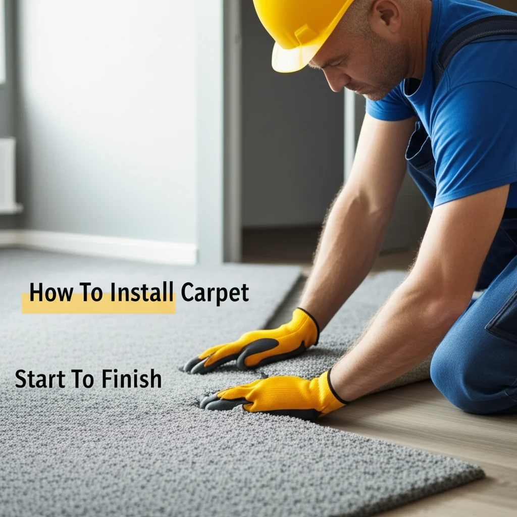 How To Install Carpet Start To Finish