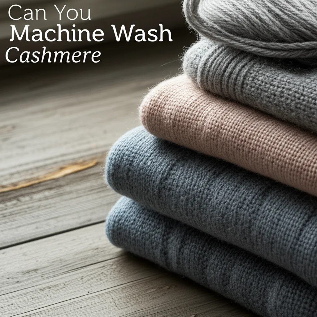 Can You Machine Wash Cashmere