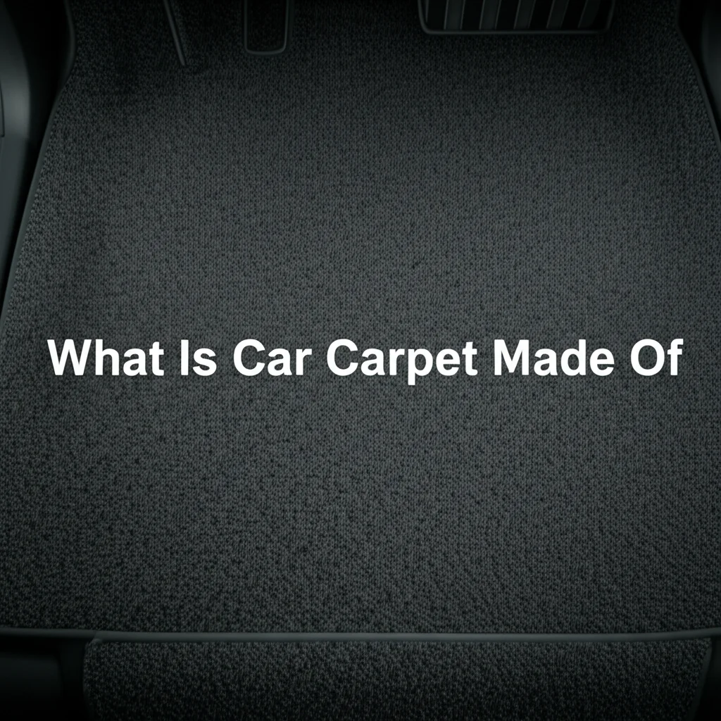 Discover what is car carpet made of, exploring common materials like nylon, polyester, and olefin, and how they impact durability and care.
