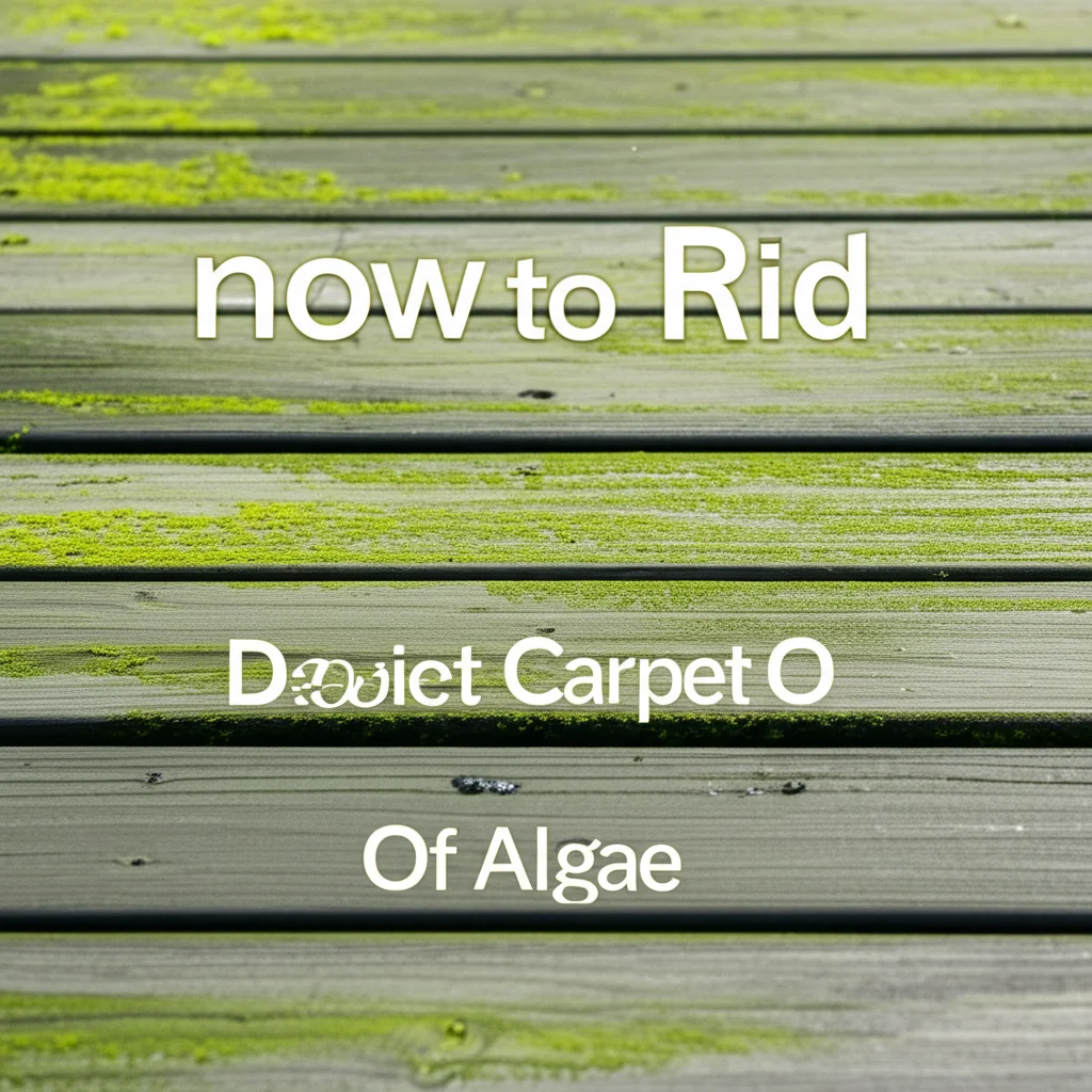 How To Rid Deck Carpet Of Algae