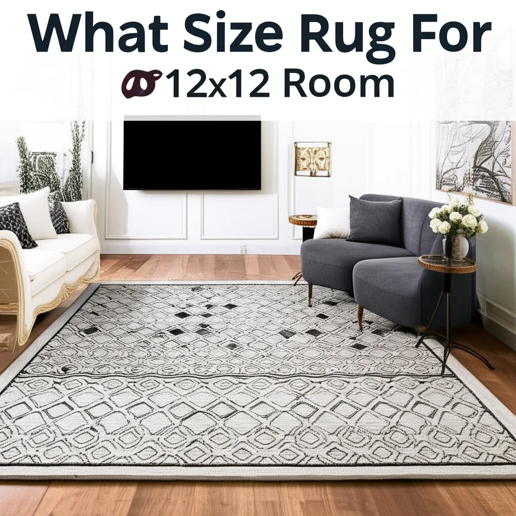 What Size Rug For 12x12 Room