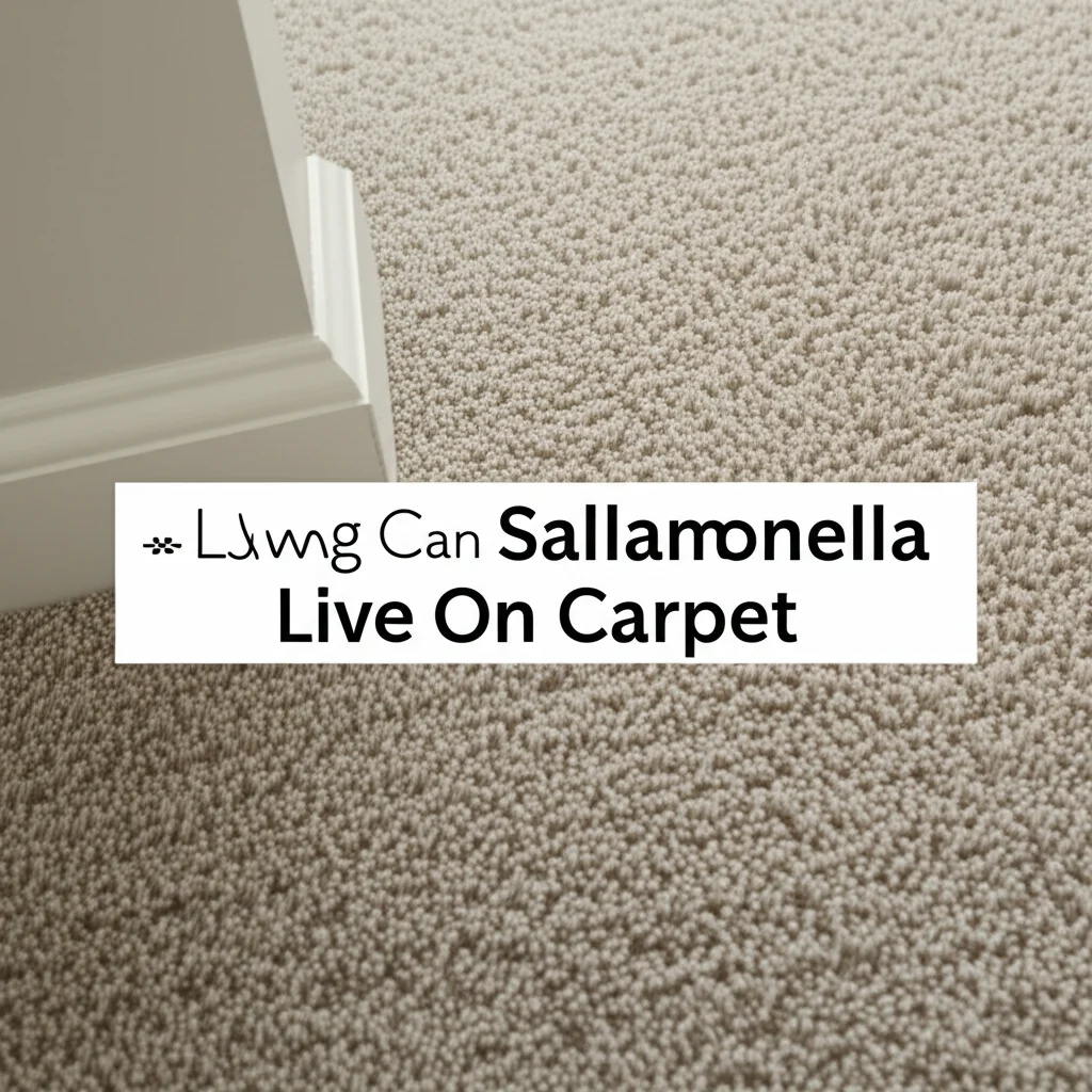 Discover how long Salmonella can live on carpet and factors influencing its survival. Learn essential cleaning tips to keep your home safe from this bacterium.
