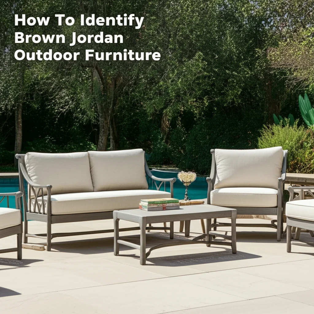 How To Identify Brown Jordan Outdoor Furniture