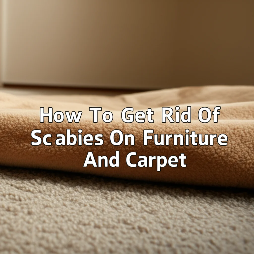 How To Get Rid Of Scabies On Furniture And Carpet
