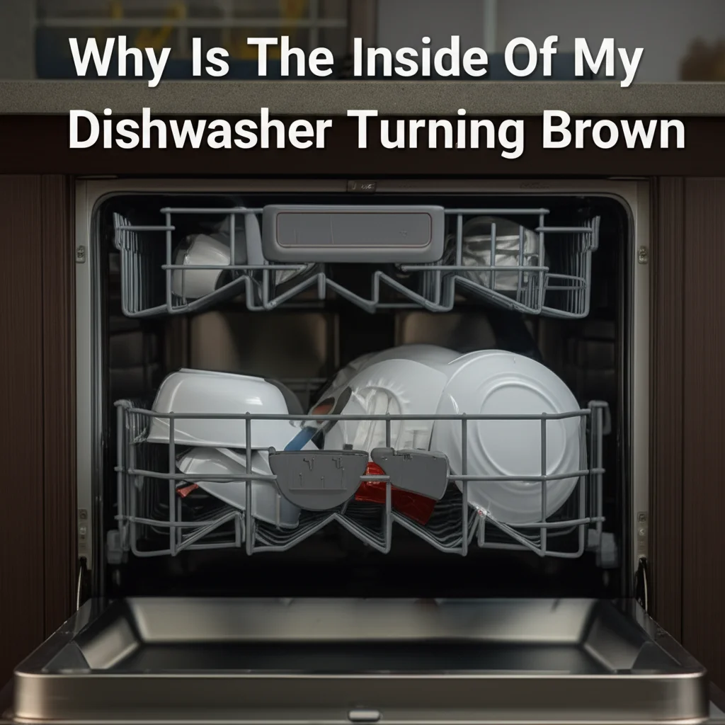 Why Is The Inside Of My Dishwasher Turning Brown