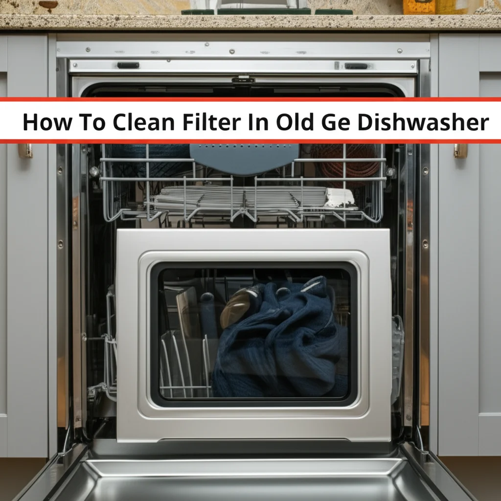 Learn how to effectively clean the filter in your old GE dishwasher to improve performance and eliminate odors. Get sparkling dishes again!