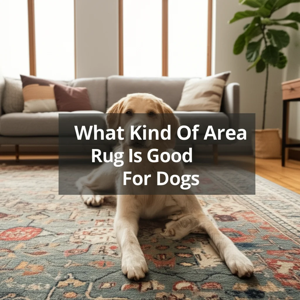 What Kind Of Area Rug Is Good For Dogs