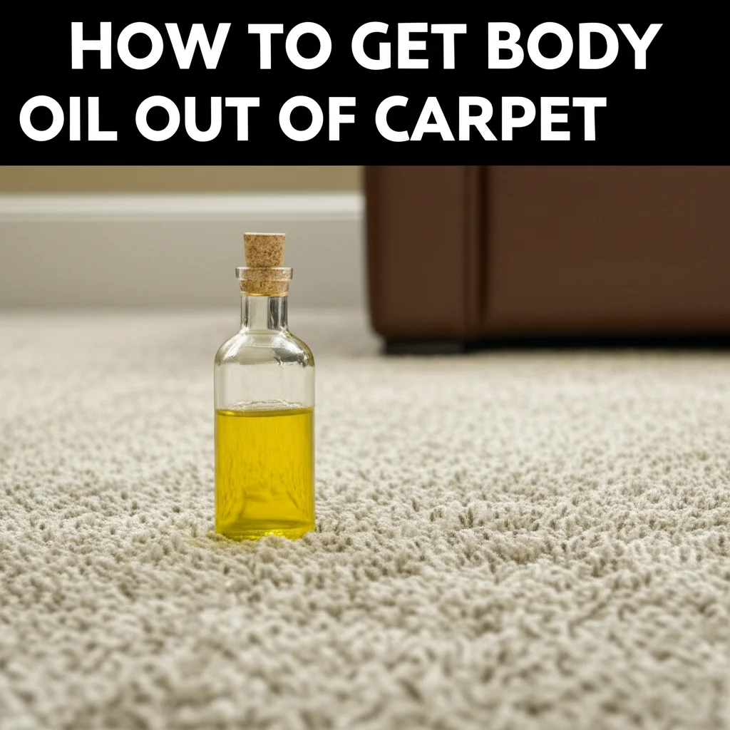 How To Get Body Oil Out Of Carpet