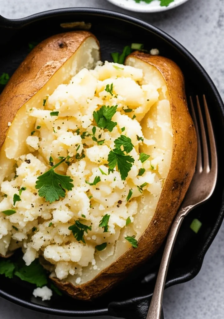 How To Microwave Baked Potatoes