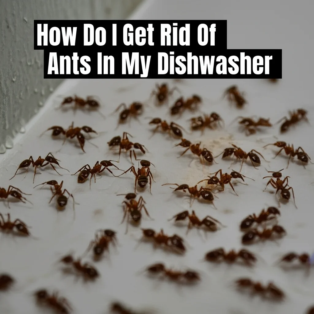 How Do I Get Rid Of Ants In My Dishwasher