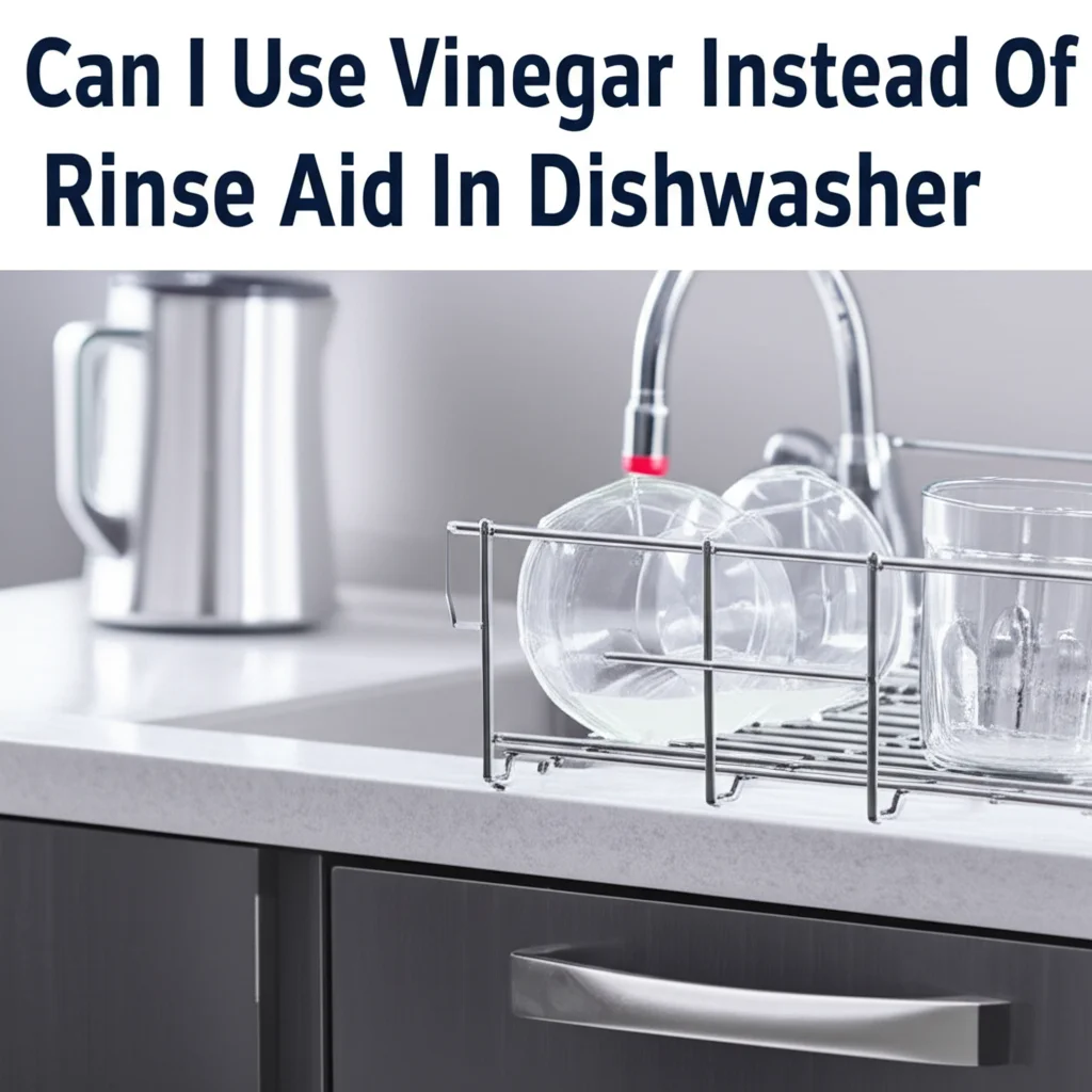 Can I Use Vinegar Instead Of Rinse Aid In Dishwasher