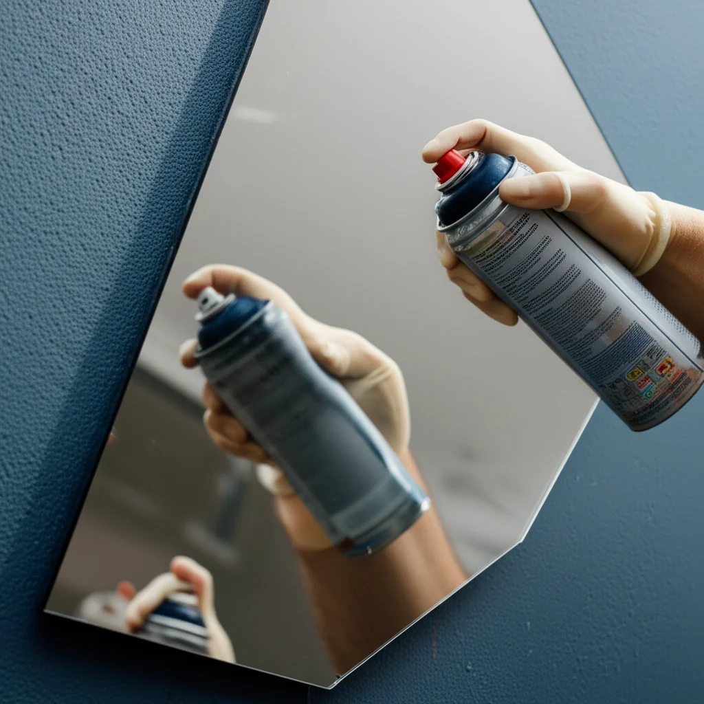 How To Get Spray Paint Off Mirror
