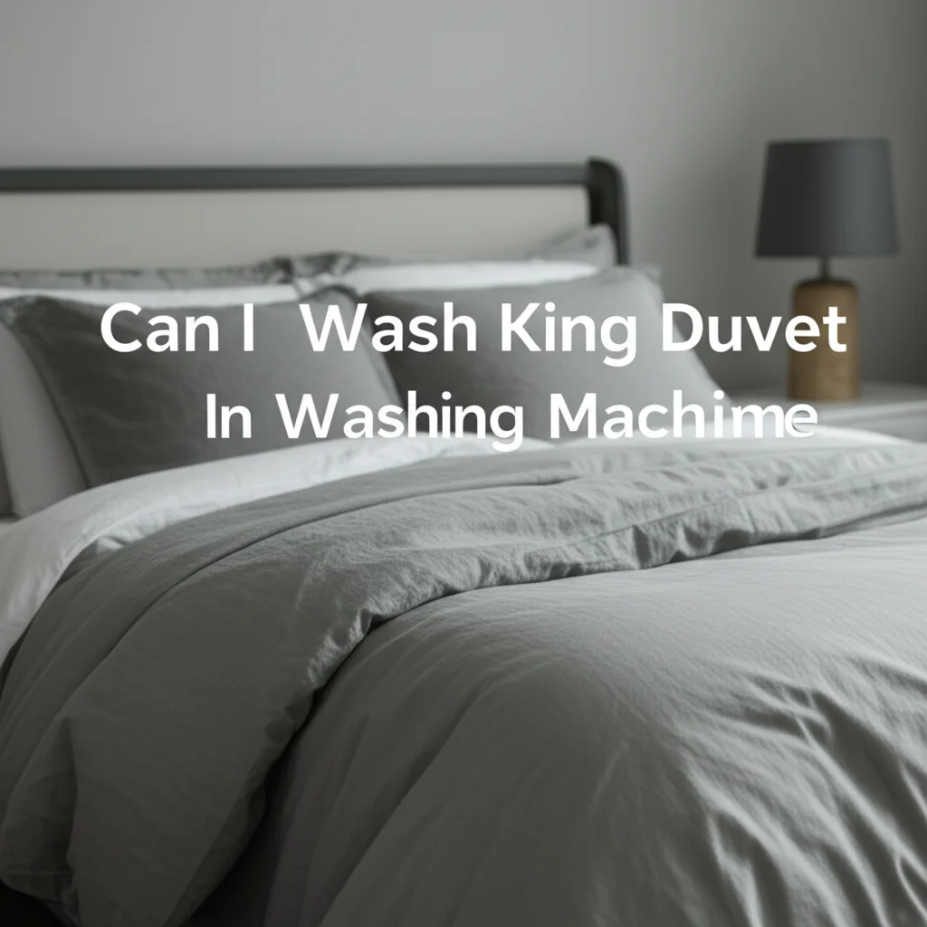 Can I Wash King Duvet In Washing Machine