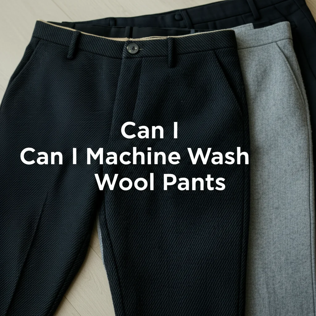 Can I Machine Wash Wool Pants